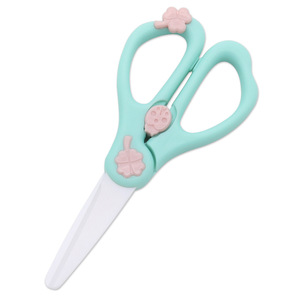 Baby Food <b>Scissors</b> Ceramic Blades Safety Design For Infants 0-6 Months <b>Kitchen</b> Use - Product Image 1