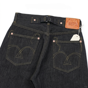 14-16oz Rigid Denim Heavyweight Loose Fit Streetwear Raw Selvedge Denim Skater Hip Hop Straight <strong>Trousers</strong> for <strong>Men</strong> <strong>Baggy</strong> Jeans - Product Image 5