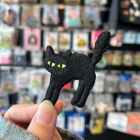 Offres Spéciales Brodé Logo Personnalisé En Gros Broderie Mignon Patchs Fer Sur Le Support Patch Pour Vêtements Chapeau