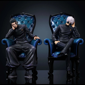 HESPER 2 Styles 24cm Jujutsu Assis <span class=keywords><strong>Canapé</strong></span> Satoru Gojo Geto Suguru Collection Figurine Modèle Poupée PVC Anime Figure Statues Jouets - Product Image 2