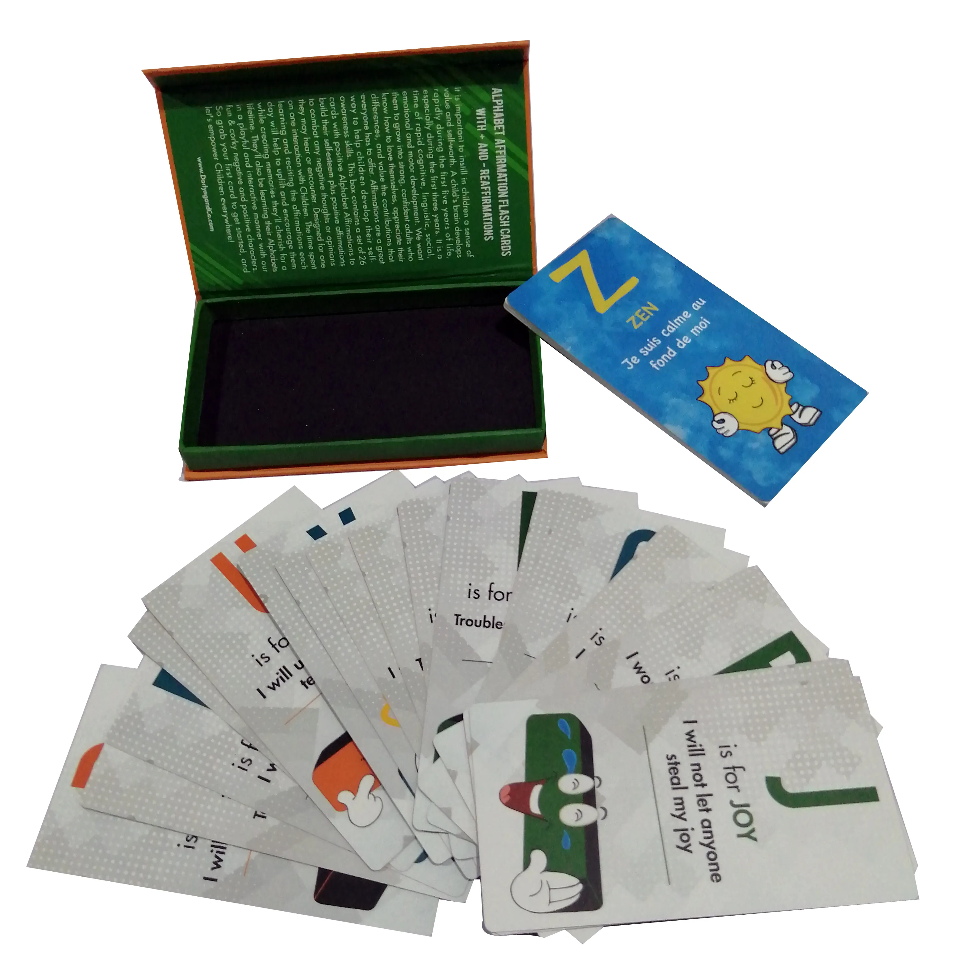 כרטיסי פלאש לילדים בהתאמה אישית לילדים אישור כרטיסי למידה הדפסת כרטיסי משחק