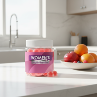 OEM Multivitamine Gummies voor vrouwen (60 stuks) met Methylfolaat, C, D, B-complex voor immuun gezondheid & beauty gummies