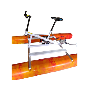 FR Fabricación Colorido Nuevo Diseño Doble Persona Banana Inflable Pedal de Agua Bicicleta - Product Image 5