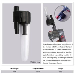 High Quality 32mm Dust Interceptor Vacuum Bag Cyclonic Separator Collector Dust Outer Filter <strong>Vaccum</strong> Cleaner <strong>Suction</strong> Head
