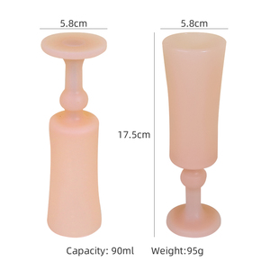 Silicone Red Wine <strong>Glasses</strong> Unbreakable Stemmed Drinking <strong>Glasses</strong> Shatterproof Wine Goblet Cup for <strong>Parties</strong> Weddings Events - Product Image 3