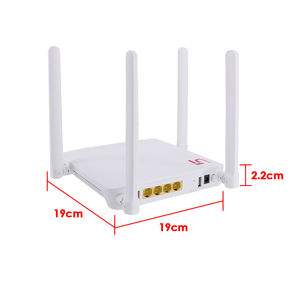 Glasvezel ONT 4GE+WiFi 2.4G&5.8G 2-frequentie compatibel met Hw OLT XP6483 XPON ONU voor UPC APC FTTH&Netwerk GPON EPON ONU ONT - Product Image 2