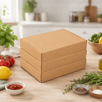 Logo personnalisé Eco E Flute carton ondulé grand emballage expédition boîte postale