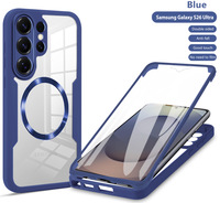 Coque de téléphone magnétique en TPU compatible 5G pour S26/S25/S24 Ultra avec protection transparente anti-chute