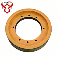 Poulie de traction géante pour ascenseur Kone GETM3.0F, machine sans engrenage, roue à câble métallique 400*5/6*10mm