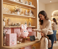 Jouet Compagnon IA Lapin, Jouet Animal Intelligent à Commande Vocale, Compagnon IA pour Enfants, Cadeau Éducatif, Compagnon d'Apprentissage, Direct Usine