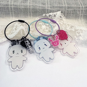 Custom <b>Anime</b> Cartoon Acrylic <b>Keychain</b> UV Printed Fashion Trend Personalized Keepsake & Decorative Bag Charm Accessory for Fans - Product Image 2