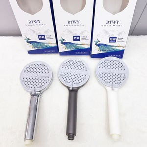 หัวฝักบัวแบบมือถือ 12 ซม. แบบพกพา ติดตั้งง่าย ชุดฝักบัว - Product Image 1