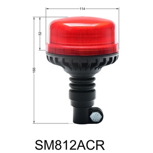 <span class=keywords><strong>Luz</strong></span> de Advertencia Roja ECE R65 ECE R10 Gyrophare con Soporte Flexible <span class=keywords><strong>para</strong></span> Tubo, Micro Baliza de 12 LED*3W - Product Image 4