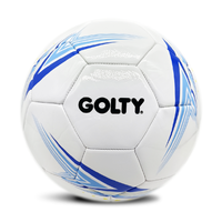 Ballon de football GOLTY GSM-1012D, taille 5, poids 410-430 g et circonférence 680-700 mm, avec couture machine douce, résistant à l'usure, épaissi