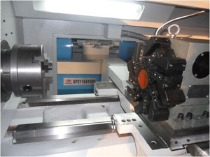 <span class=keywords><strong>CDE</strong></span> 6140a CNC quay Máy tiện cho kim loại CE chứng minh SP2116 - Product Image 6