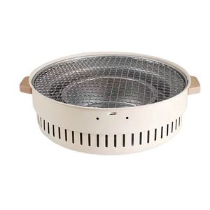 Réchaud à charbon portable pour la maison, le camping, les pique-niques, la cuisson en extérieur et en intérieur, le barbecue et la préparation du thé - Product Image 1