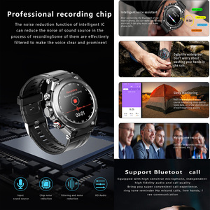 Mới nhất T92 PRO BT không dây mặc thiết bị IP67 không thấm nước thông minh điện tim Detector 2-trong-1 Smartwatch TWS Earbuds - Product Image 2