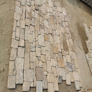 Factory Buff Quartzite Natural Stone <strong>Veneer</strong> Exterior Interior Wall Cladding For Wall Decor - Product Image 2