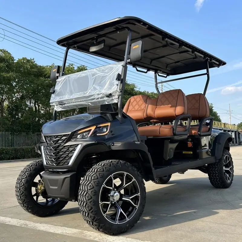 In Stock Best Selling Golf Cart 48V 2 4 seater electronic golf carts