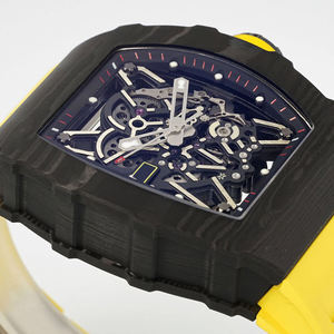 35-02 High-Quality Carbon Fiber Skeleton <b>Automatic</b> Mechanical Watch, Luxury Sports Mechanical Watch for Men - Product Image 4
