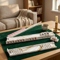 Alat Bantu Mahjong Modern, Penyangga dan Penekan Ubin Mahjong, Aksesoris Rak Mahjong