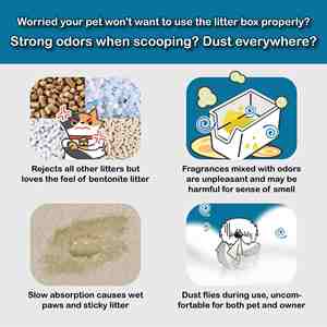 High water absorption 99% low dust cat litter ore sand for cat of all ages - OEM/ODM available - Product Image 4