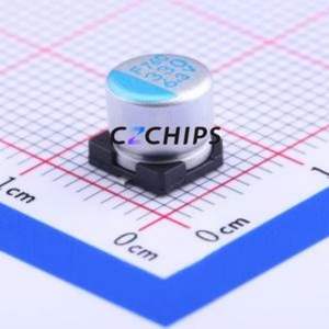 APXF6R3ARA331MF61G ตัวเก็บประจุแบบแข็ง SMD, D6.3xL5.8 มม. ( ความจุ: 330uF ) ( ความแม่นยำ: 20% แรงดันไฟฟ้าที่กำหนด: 6.3V ) - Product Image 1