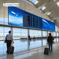 Mur vidéo LED Canbest FIW pour affichage d'informations aéroportuaires, hub de transport et écran publicitaire