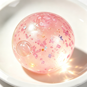 Transparent <b>Glitter</b> Gel Water Stress <b>Ball</b> Pastel Color Sparkle Sequins Squeeze Fidget Toy Squishy <b>Ball</b> Children Party Favors - Product Image 5