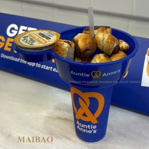 แก้วพลาสติกใส่ของว่างสำหรับงานปาร์ตี้วันเกิด โรงภาพยนตร์ ของชำร่วย ใส่สลัด ป๊อปคอร์น ชานม ผลไม้สลัด พร้อมถาดใส่ของว่าง - Product Image 4