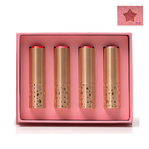 Juego <span class=keywords><strong>de</strong></span> barras <span class=keywords><strong>de</strong></span> labios rígidas para mujer, kit <span class=keywords><strong>de</strong></span> 4 unidades <span class=keywords><strong>de</strong></span> superficie con purpurina, colores <span class=keywords><strong>de</strong></span> Hada, Pintalabios mate - Product Image 6