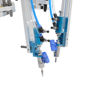 Machine de distribution de colle circulaire de haute précision, distributeur automatique de points motorisé, contrôlée par PLC, 220V, automatisation à haute efficacité