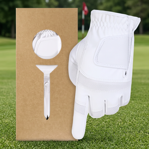 Gants de golf unisexes de haute qualité pour gaucher, avec logo personnalisé, antidérapants, respirants, confortables, en polyester, avec fermeture auto-agrippante, toutes tailles - Product Image 3