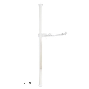 Séchoir à linge sur pied avec barre télescopique, sans perçage, pour chambre, balcon, fenêtre - Product Image 5