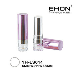 Tube de rouge à lèvres vide 4G à succès, emballage cosmétique en plastique, conteneurs de rouge à lèvres avec capuchon mat et base transparente, impression sérigraphique - Product Image 2