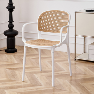 Sillas de Jardín Decorativas Sencillas en Oferta, Silla de Plástico para Sala de Estar, Comedor y Sala de Estar - Product Image 4