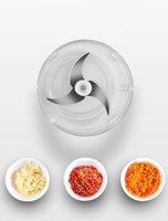 Oplaadbare Vlees Groenten Stamper Blender Mini Elektrische Knoflook Chopper Baby Food Processor Grinder