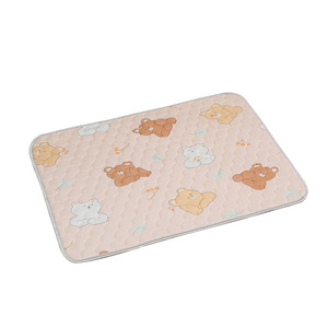 Dog Cooling Ice Silk Mat Rectangle Cartoon Style Pet <b>Bed</b> Summer Cooling <b>Pad</b> For Dogs Large Size - Product Image 2