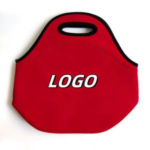 X57 Wholesale Custom <b>Insulated</b> Neoprene Thermal Food <b>Lunch</b> Cooler Bag Kids School <b>Lunch</b> <b>Box</b> Tote Bag Promotional Business Gift - Product Image 1