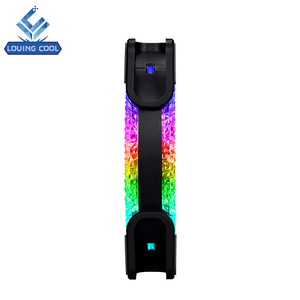 Karışık-renk 120mm RGB LED masaüstü bilgisayar fanı 12V 1200 RPM 5V DC mobil beyaz için 1200 Rpm PC filtre soğutma için cep - Product Image 6