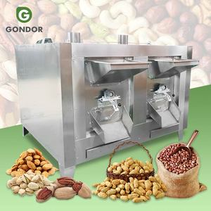 Máquina de asar semillas picantes (chile, melón), almendras, garbanzos y cacahuetes, con función de asador rotatorio, a gas y eléctrica, y para tostado de sésamo - Product Image 1