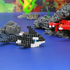 <span class=keywords><strong>Perles</strong></span> à fusionner, kits de <span class=keywords><strong>perles</strong></span> à repasser, série 3D Monde sous-marin, vie marine, bricolage éducatif et artisanat créatif pour enfants, développement de la motricité fine - Product Image 4