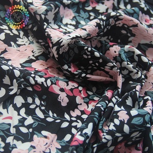 Custom Design Floreale Amento Modello Stampato A Quattro Vie Tessuto Elasticizzato - Product Image 2