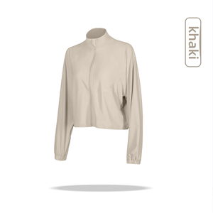 Femmes été veste de course <span class=keywords><strong>en</strong></span> plein air recadrée léger manteau de protection UV vêtements de sport <span class=keywords><strong>acheter</strong></span> des articles <span class=keywords><strong>en</strong></span> <span class=keywords><strong>vrac</strong></span> pour la revente - Product Image 2