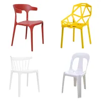 Pp Monoblock Plastic Chair, Modern Dining Restaurant