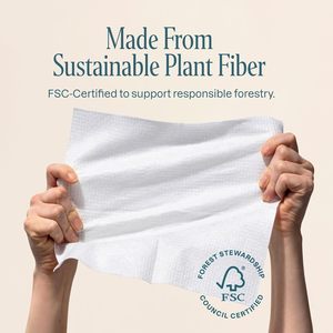 Disposable Ultra-Absorbent Durable Gentle Soft Extra Large Cleaning Face Towels for Makeup Remover Dry <strong>Wipes</strong> for All Skin Types - Product Image 6
