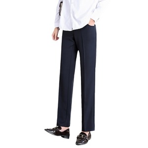 Pantalon de Maternité Printemps Été Automne Hiver Coupe Droite Professionnel Habillé Grande Taille Doublure Polaire Extra Épaisse - Product Image 3
