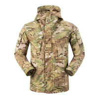 Veste tactique d'extérieur pour homme, veste G8 imperméable avec capuche, veste tactique, veste chaude d'hiver