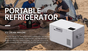 ICE TRIP UOG30 New Trend ECO-friendly Dual Zone Portable <b>Refrigerator</b> Cooler 12/24v Freezer Vehicle Car Fridges Mini Ice Maker I - Product Image 6