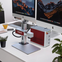 Graveur laser à fibre de bureau professionnel 60W/200W/300W JPT Mopa autofocus programmable prise en charge de l'IA fichiers DXF/PLT/AI CNC